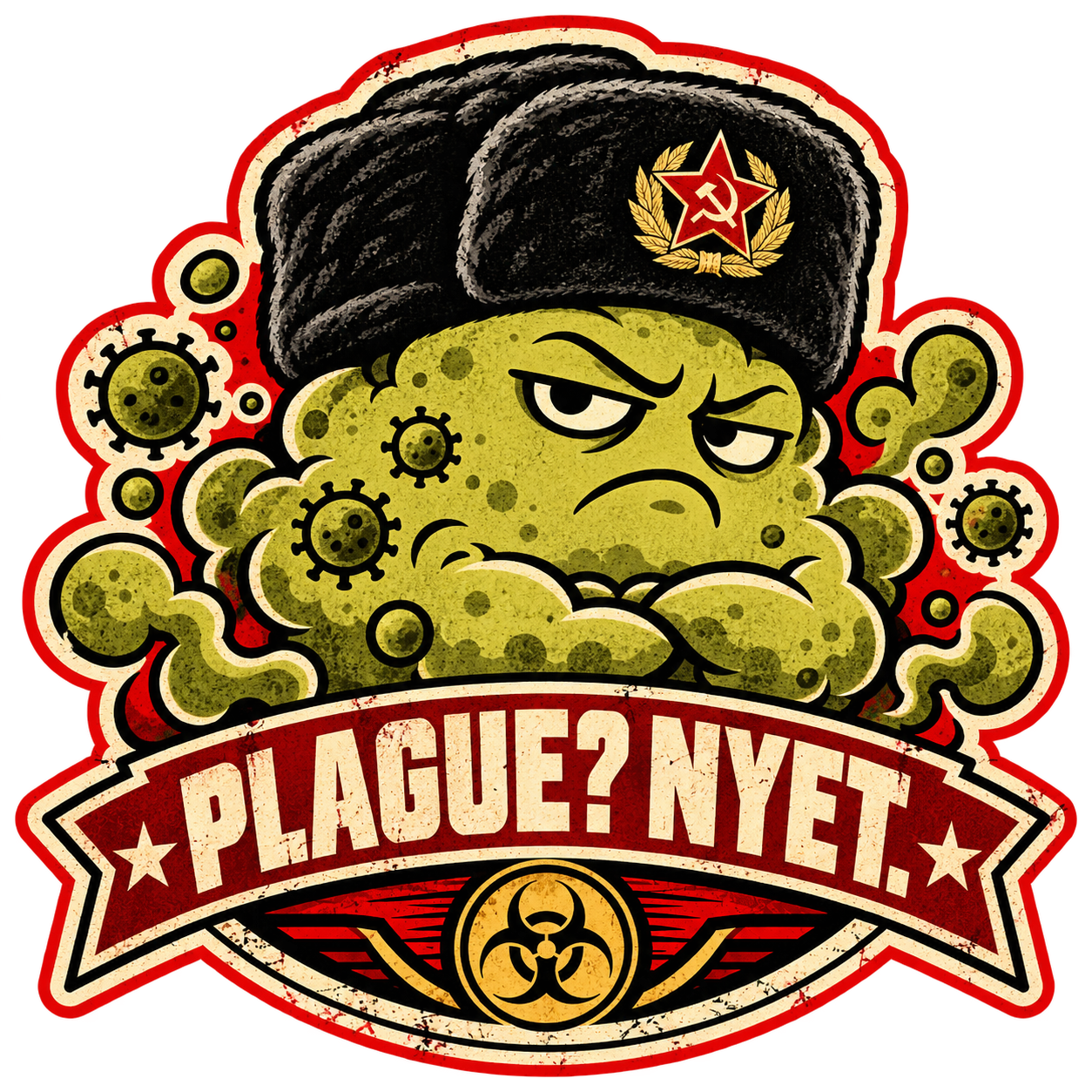 Plague? Nyet sticker